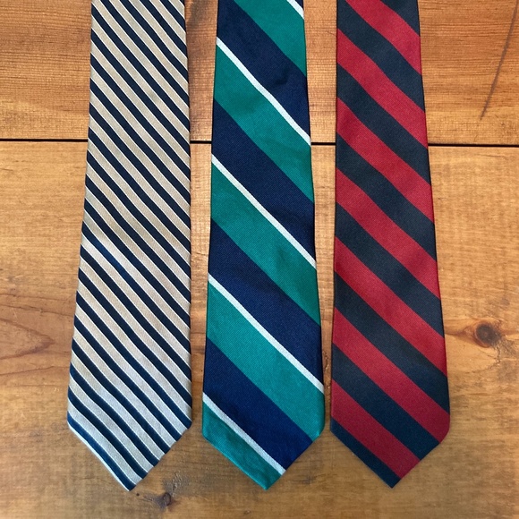 Classic Striped Ties Bundle - 3.5" width - Picture 1 of 7